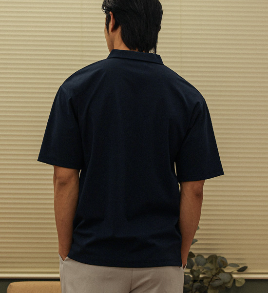 (L-4XL)<BR>나우자스 短袖领衬衫