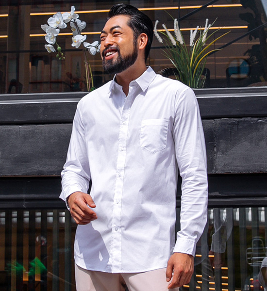 (M-5XL)<br>스탤론 基础衬衫