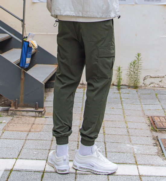 (M~6XL)<br>그라도 工装裤 束腿松紧带裤 <br><font color="#098a09"><B>选择长度 (基础,长款+6cm)</B></font><br><font color="#fb5ec9"><B>[1+1]</B></font>
