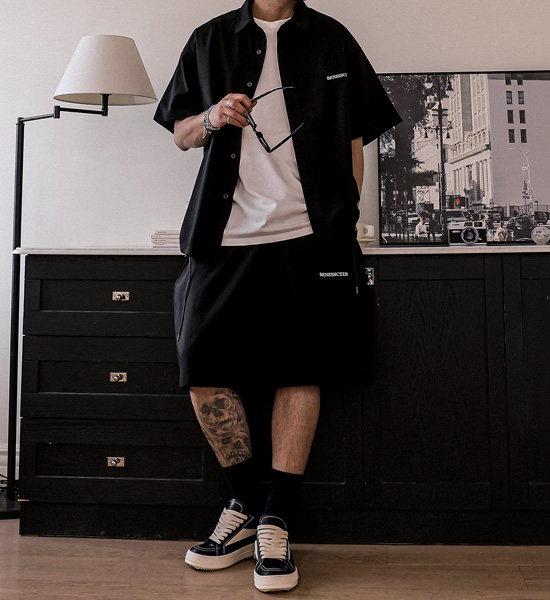 (XL-6XL)<br>리오버드 短袖衬衫 3212