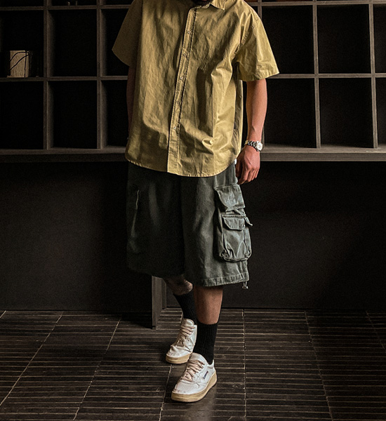 (XL-6XL)<BR>라고닌 颜料 百慕大 短裤