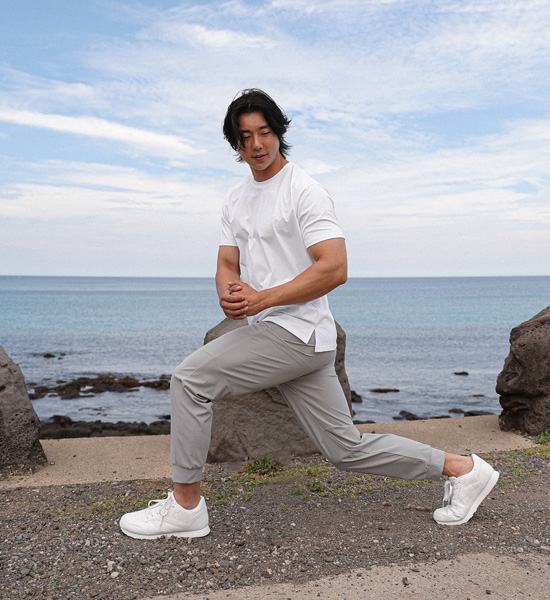 (L-6XL)<BR>치야다 束腿松紧带裤<br><font color="#fb5ec9"><B>[1+1]</B></font>