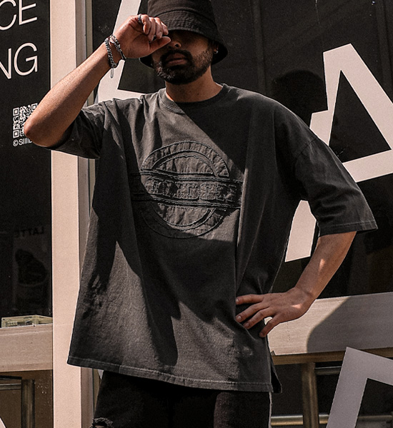 (XL-6XL)<BR>라미네아 颜料 短袖T恤