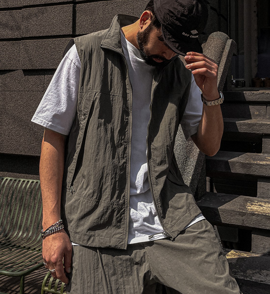 (XL-6XL)<BR>코르아토 拉链背心 SET1618