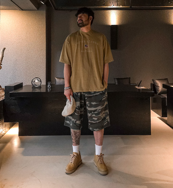 (XL-6XL)<BR>티오소 百慕大 松紧带短裤