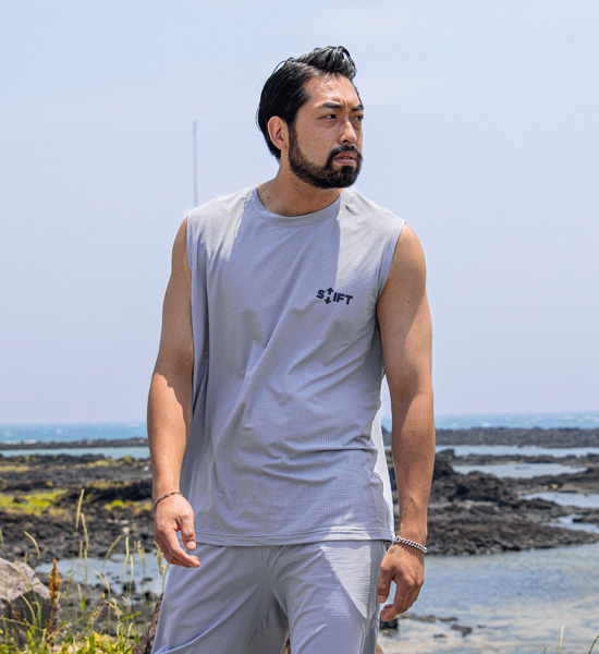 (M-6XL)<br>크루엘라 网 背心<br><font color="#072c81"><B>[ W.DNA ]</B></font>