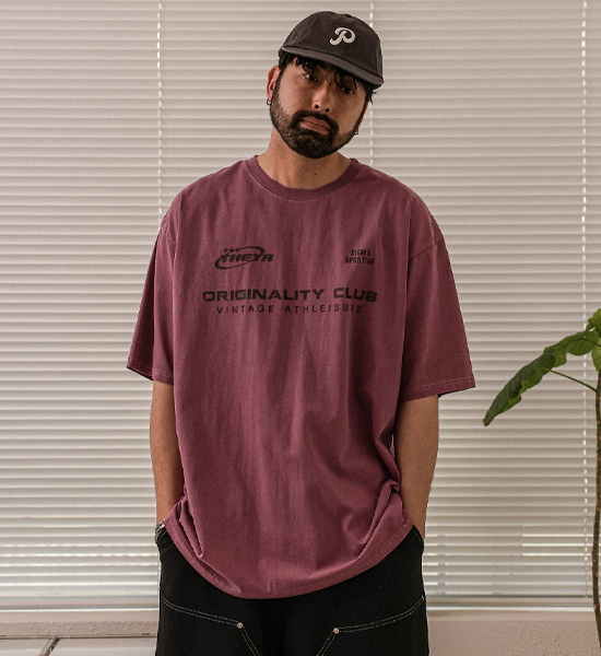 <font color="#FF0000">[Big ing EVENT 商品]</font><br>(XL-6XL)<BR>도니키 颜料 短袖T恤
