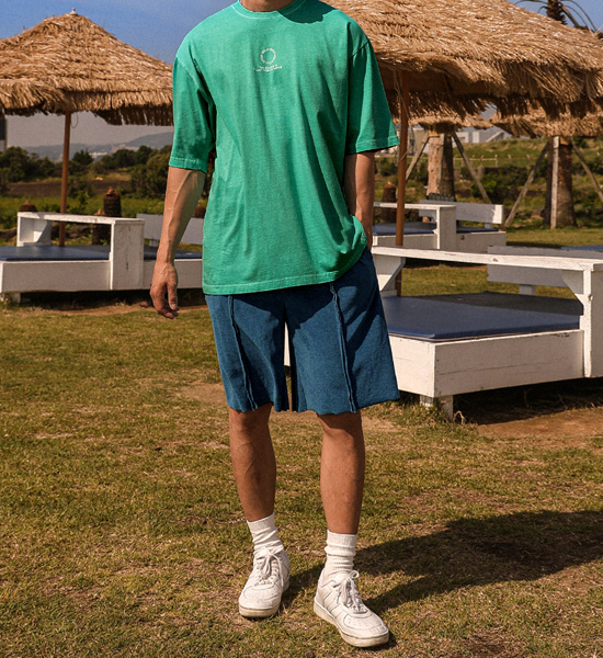 <font color="#FF0000">[Big ing EVENT 商品]</font><br>(XL-6XL)<BR>차스코무 颜料 短袖T恤