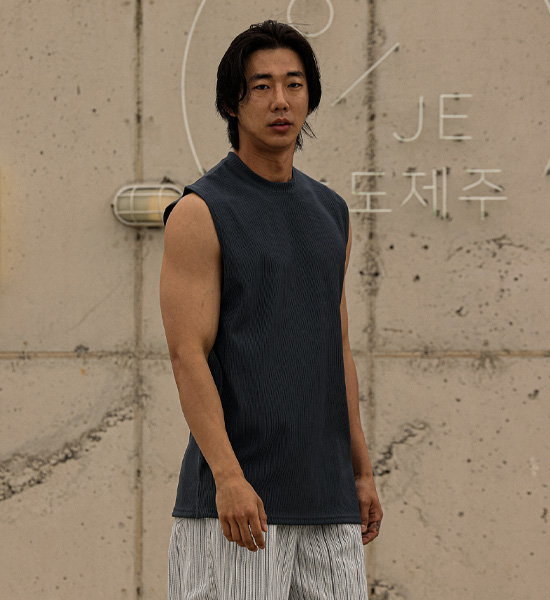 (L-5XL)<br>바울로 百褶 背心