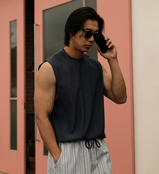 (L-5XL)<br>바울로 百褶 背心