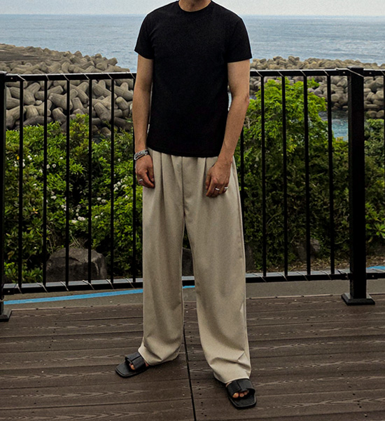 (M-4XL)<br>바랑카 广泛适用 松紧带宽松裤