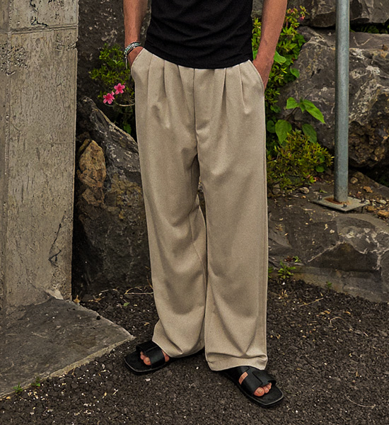 (M-4XL)<br>바랑카 广泛适用 松紧带宽松裤