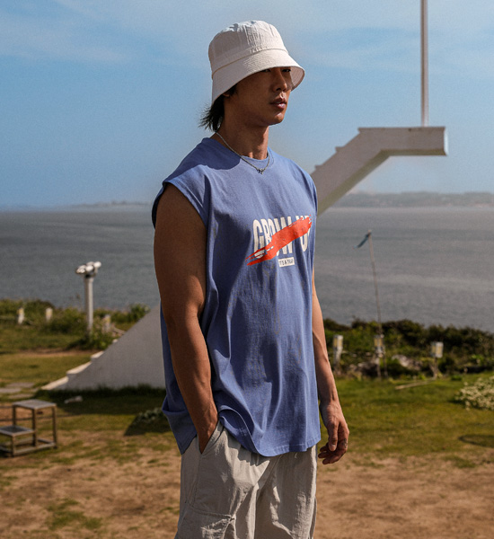 (L-5XL)<br>그로우업 背心