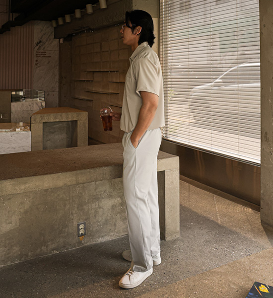 (L-5XL)<br>캐플란 冷却系统 氨纶短袖衬衫