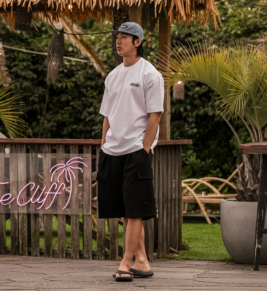 (XL-6XL)<br>치몽 百慕大 货物绑带短裤 41
