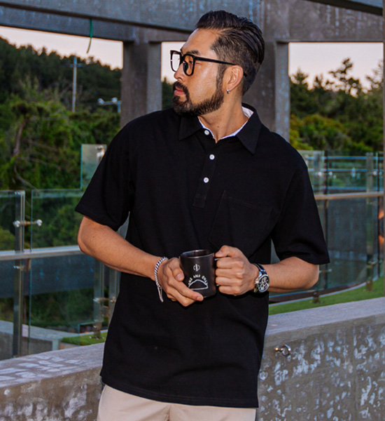 (L~5XL)<br>크로머 短袖领衬衫