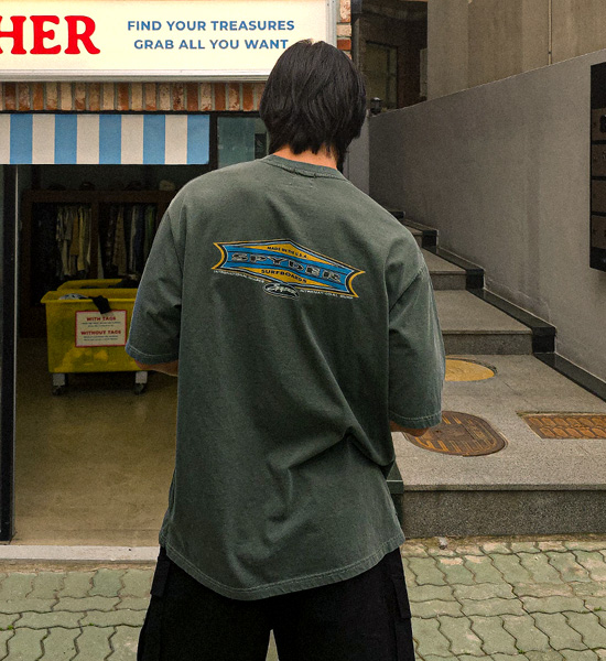 (L-5XL)<br>자비도프 颜料 短袖T恤