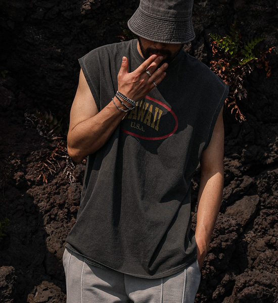 (XL-6XL)<BR>짐플리 颜料 背心