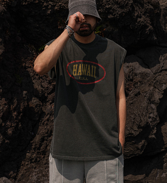 (XL-6XL)<BR>짐플리 颜料 背心