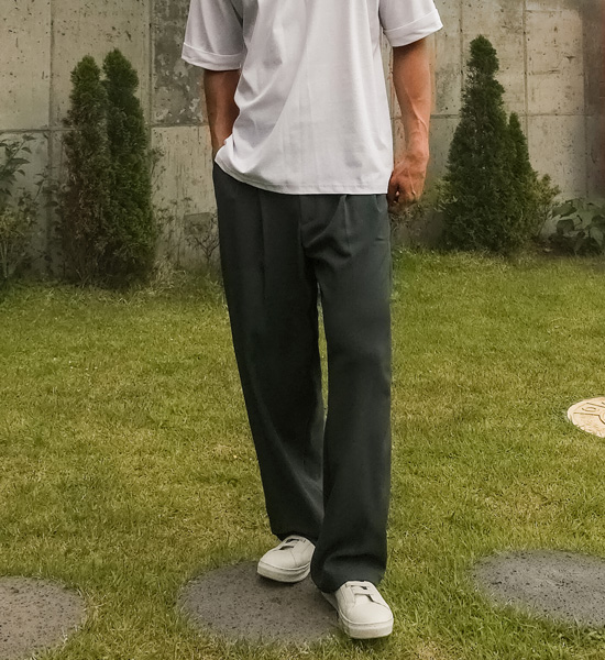 (XL-6XL)<BR>미슈키 半宽配合 뒷밴딩팬츠 SET003-P
