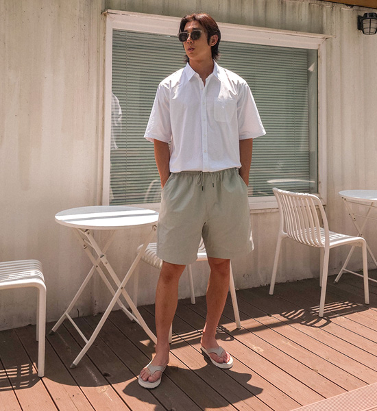 (L-6XL)<BR>모카렌 短袖衬衫