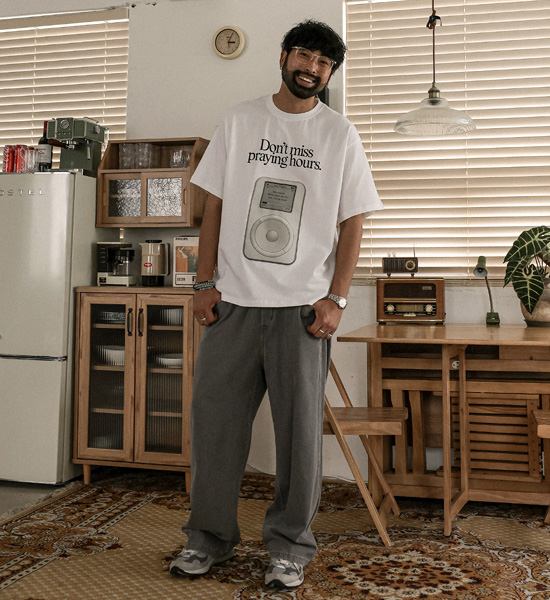 (L-5XL)<br>쿠르사브 短袖T恤