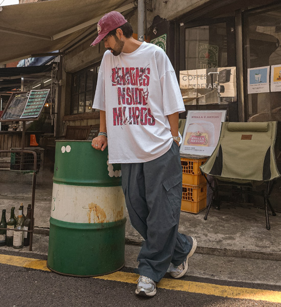 (XL-5XL)<BR>루오스토 半宽配合 카고밴딩밴츠