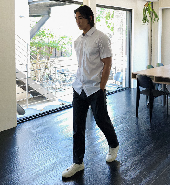 (M-5XL)<BR>아미아나  侧边带 短裤