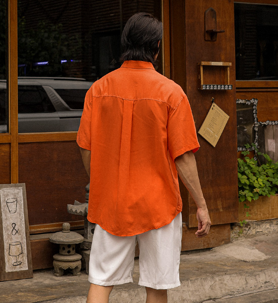 (XL-6XL)<br>모이라나 亚麻短袖衬衫 N015