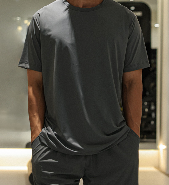 (L-6XL)<BR>알파샤 冷却系统 短袖T恤<br><font color="#072c81"><B>[ W.DNA ]</B></font><br><font color="#098a09"><B>选择长度 (基础,长款+3cm)</B></font>