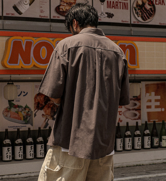 카르발라 亚麻短袖衬衫