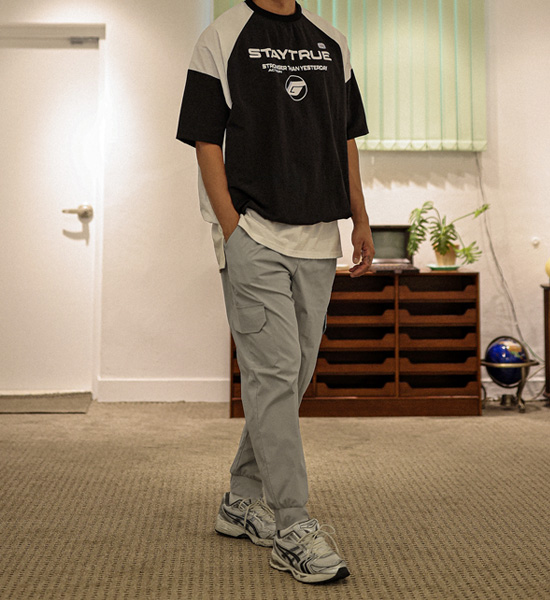 미스라타 尼龙 短袖T恤