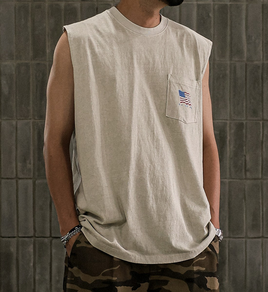 (XL-6XL)<BR>치르파노 颜料 背心