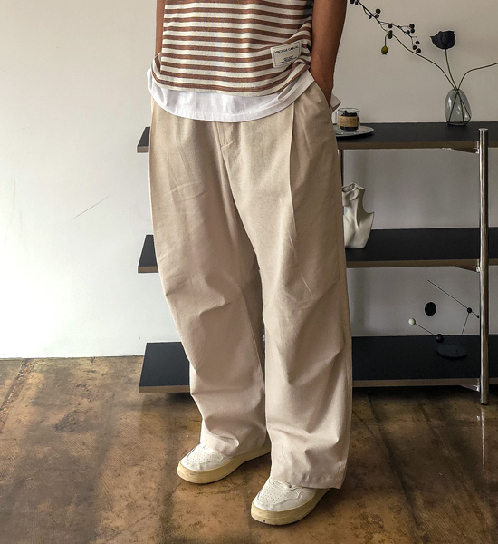 (XL-4XL)<br>보팟 半宽配合 松紧带裤