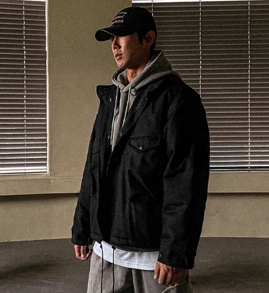 (XL-4XL)<BR>가다바타 牛仔夹克