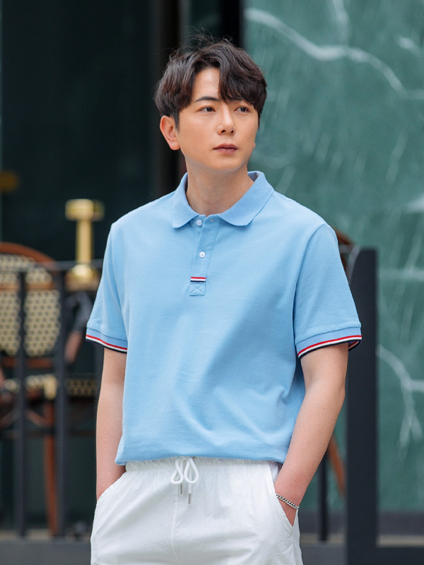 (L-6XL)<br>모닝커피 短袖领衬衫