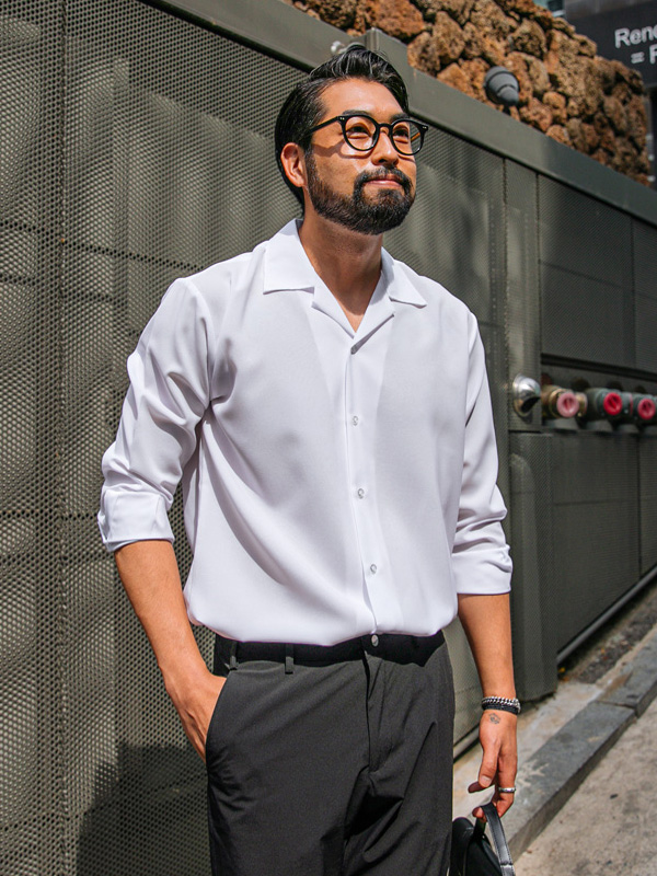 (L-6XL)<br>델리언 开领衬衫