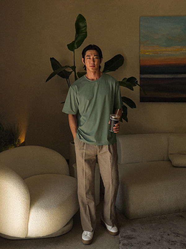 (L-6XL)<br>래브라도 短袖T恤 <br><font color="#098a09"><B>选择长度 (基础,长款+6cm)</B></font>