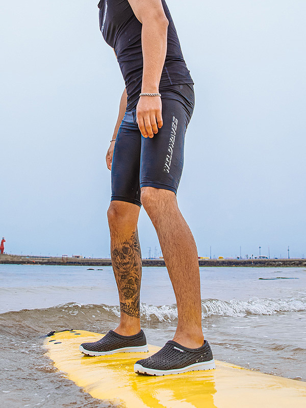 (L-6XL)<BR>팜노스 鲁什卫士 5부워터레깅스