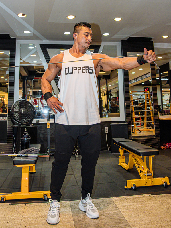 (L-5XL)<br>클리퍼스 模态的 헬스나시<br><font color="#072c81"><B>[ W.DNA ]</B></font>