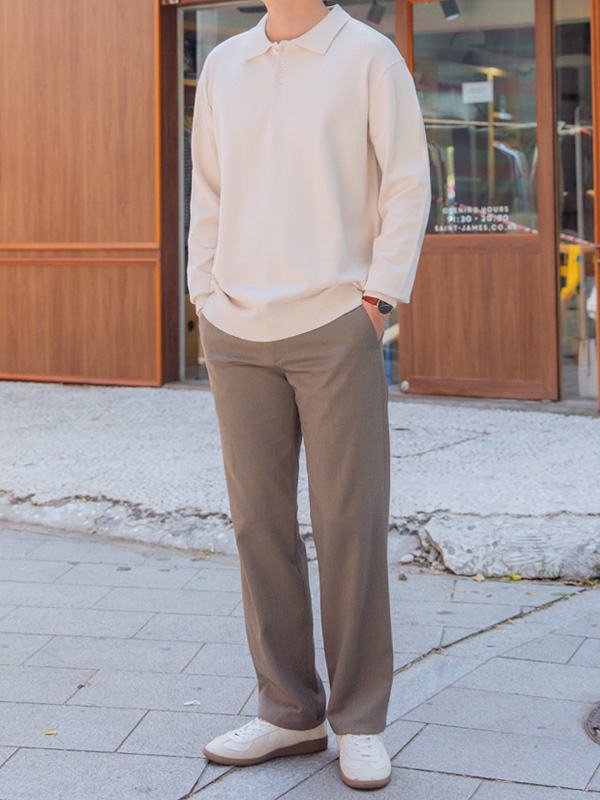 <br><font color="#fd0303">[365SALE]</font><br><font color="#2046a7">★교환/반품불가★</font><br>J&E_MP:골스피 宽松长裤 100