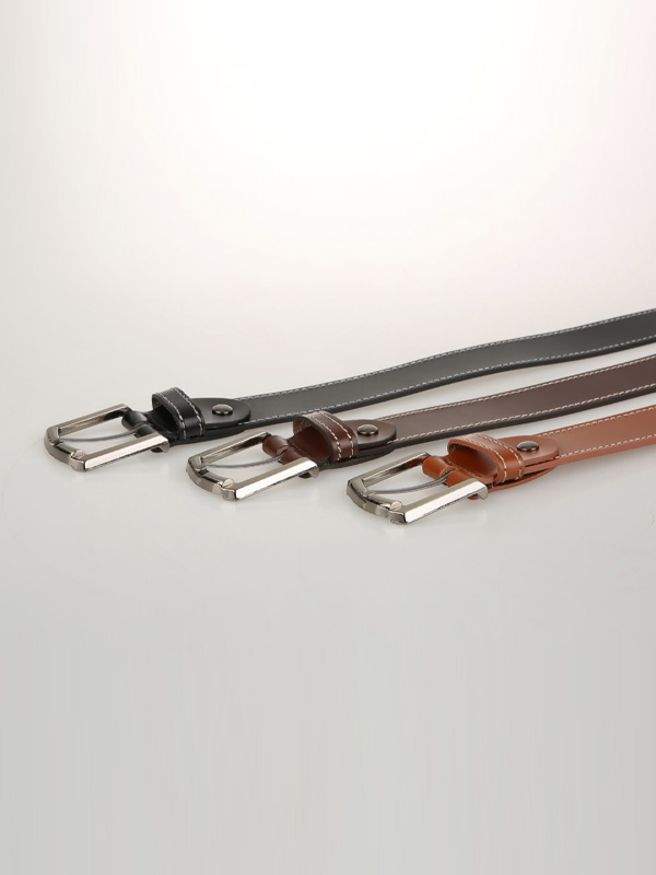 (可穿戴长达41英寸)<BR>카이커 缝 牛皮 腰带