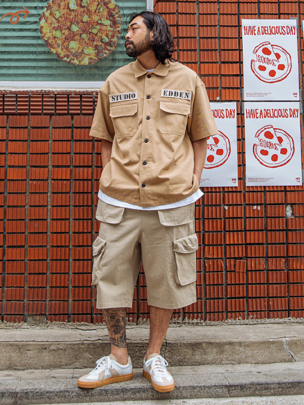 (XL~6XL)<BR>라이만 货物捆绑 裁剪裤