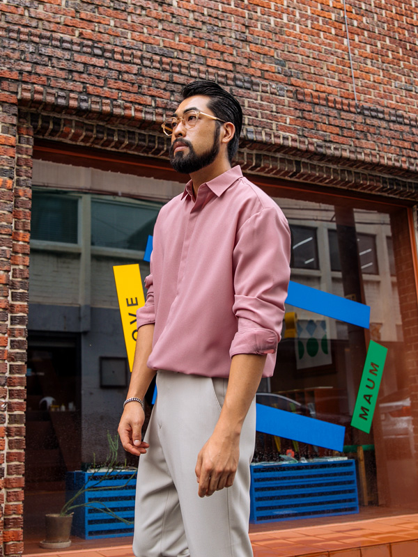 <br><font color="#fd0303">[365SALE]</font><br><font color="#2046a7">★교환/반품불가★</font><br>어찌 너를 무지 衬衫