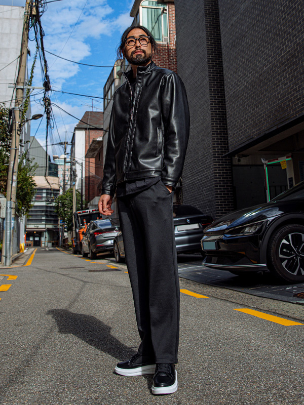 (L~5XL)<BR>아라스 레더 外套