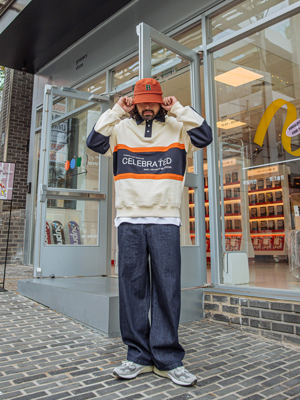 (3XL-6XL)<br>셀레브 领子卫衣