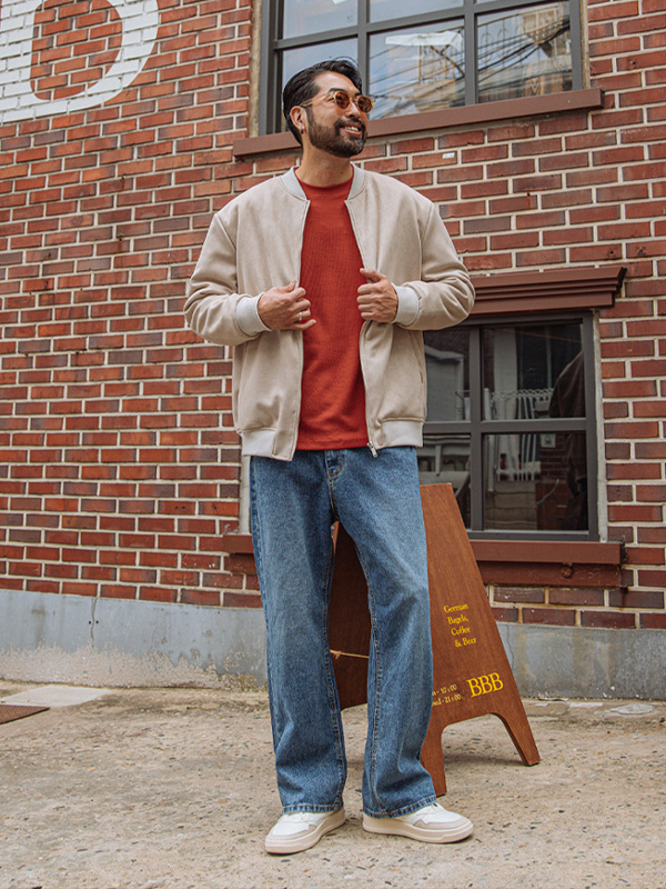 (S-5XL)<BR>위드너스 牛仔裤 3302<br><font color="#098a09"><B>选择长度 (基础,长款+8cm)</B></font>