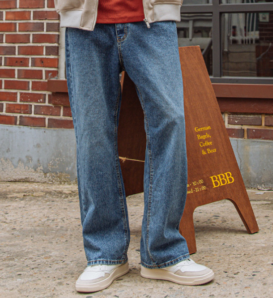 (S-5XL)<BR>위드너스 牛仔裤 3302<br><font color="#098a09"><B>选择长度 (基础,长款+8cm)</B></font>