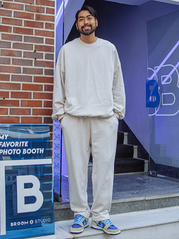 (XL-4XL)<BR>란비더 泡泡袖卫衣+버포드 运动服裤子