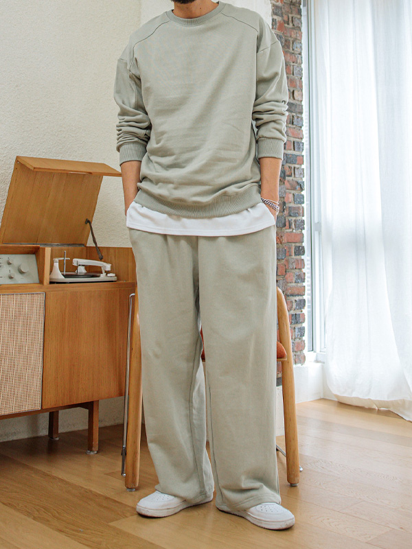 (L-5XL)<BR>카티나 松紧带 运动服裤子